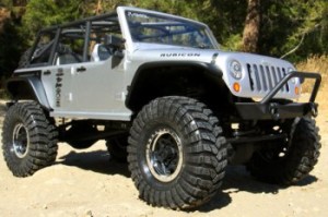 RC rock crawler jeep